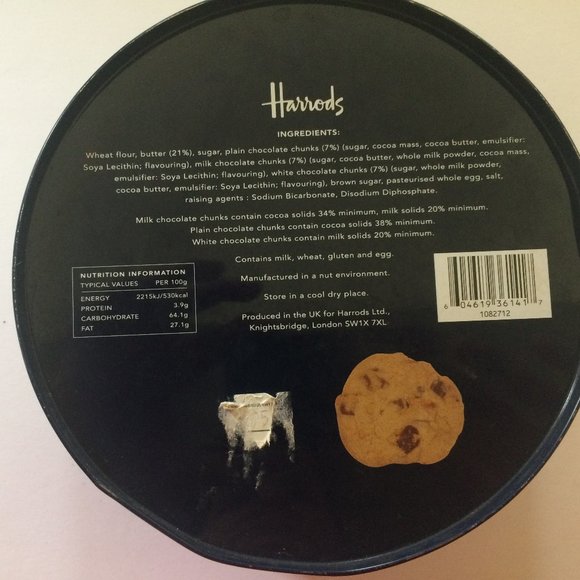 Various Cookie & Tea Tins-Harrods/ Marks & Spencer - Picture 5 of 8